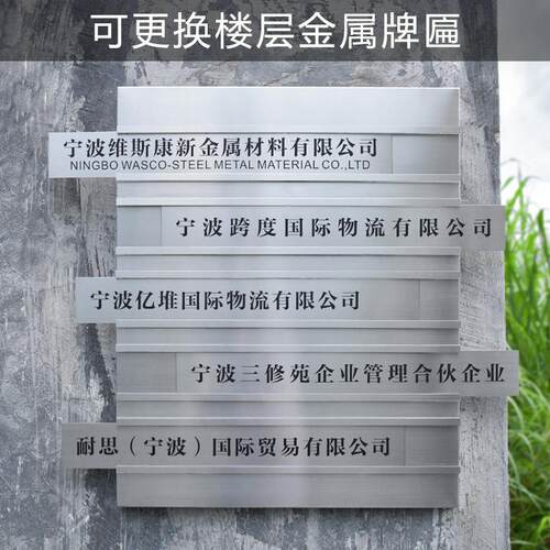 不锈钢楼层索引牌写字楼商场更换楼层指示牌分布图医院导向牌定做