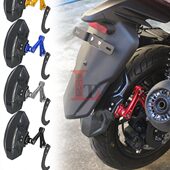 适用升仕350D 后挡泥板可调节后沙板泥瓦盾碳纤纹挡水板 350M改装