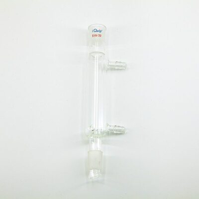 芯硅谷 玻璃分馏柱 D3418 带夹层分馏柱 具刺冷凝管 高硼硅填充式