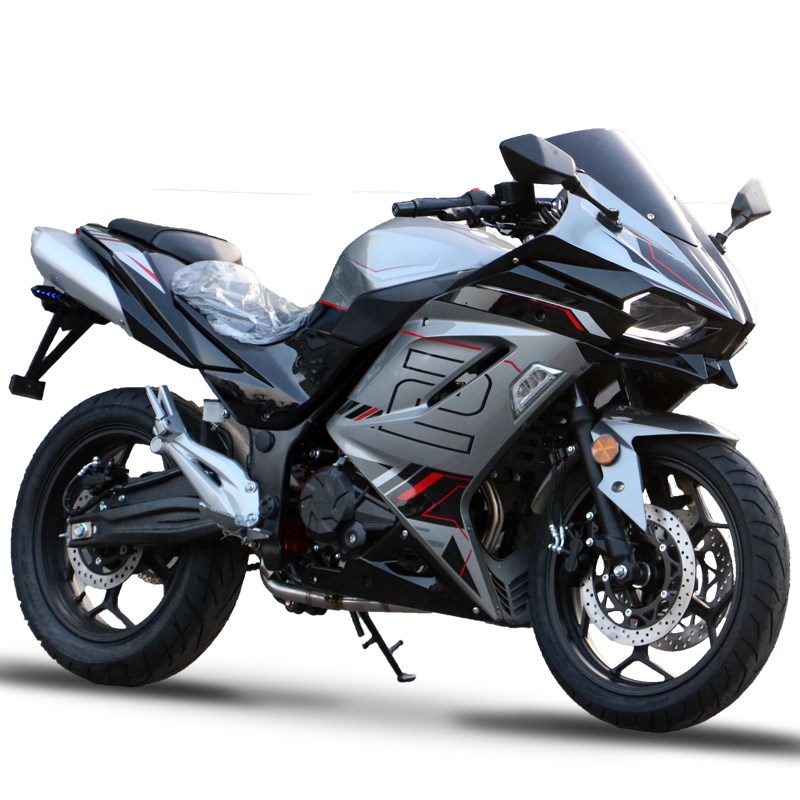 新款H2摩托车跑车 国四电喷400双缸大牛重机车公路趴赛整车可上牌