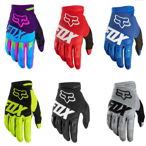 新款FOX6到10岁儿童越野摩托车公路车自行车骑行儿童全指手套春秋