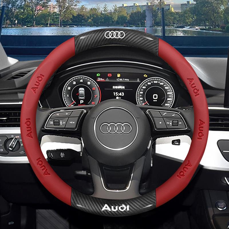 24款奥迪方向盘套A4L A6L A3 Q2L Q3 Q5L Q7 A5 A7车把套