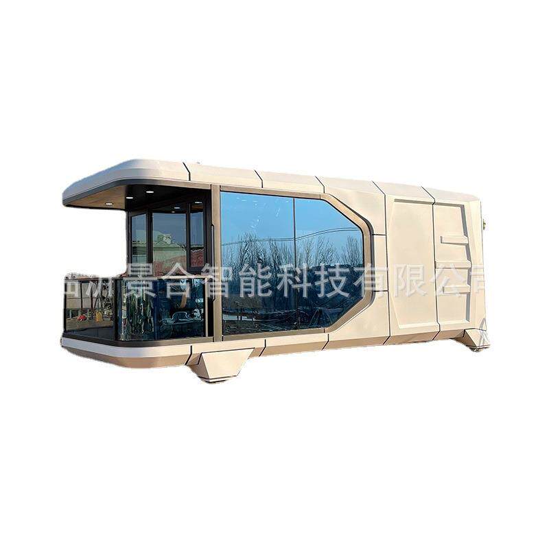 景区网红打卡太空舱民宿移动阳光房小屋未来科技酒店露营胶囊房