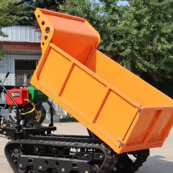 履带运输车 爬山车小型自卸翻斗车 柴油爬山机 农用山地运输车1吨