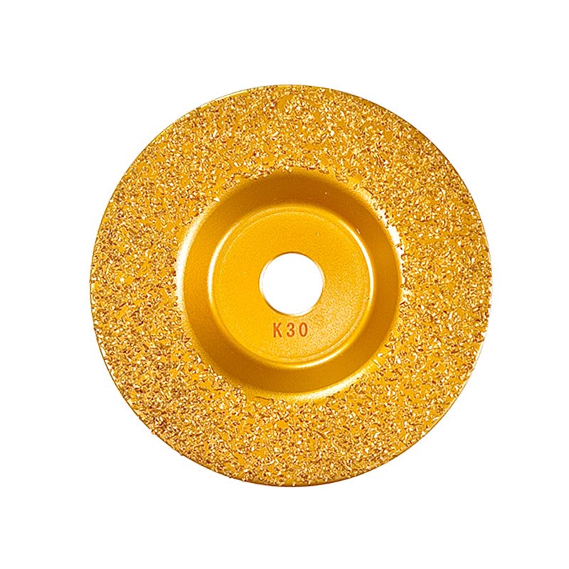 钨钢打磨碟钎焊金刚石碎粒金属合金打磨轮橡胶输送带除锈打磨神器