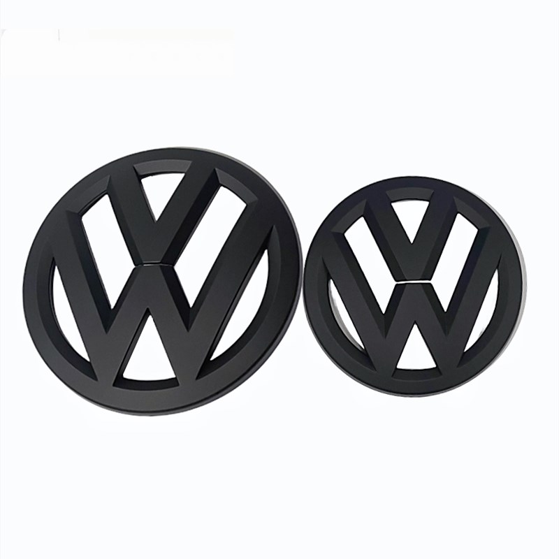 适用于大众07-20款迈腾B6/B7/B8前后标 B7旅行版黑标中网标尾标贴