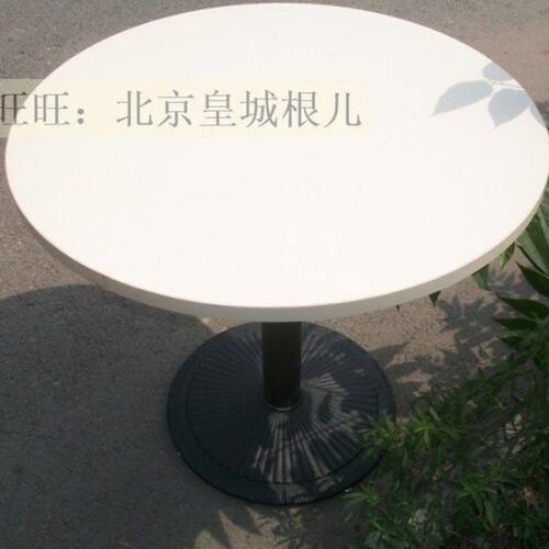 咖啡桌 70*70圆桌 西餐台 快餐桌 茶几洽谈桌 铸铁桌子 厂家直供