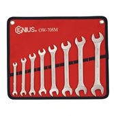 708M工具8件套公制双开口扳手组 天赋 GENIUS