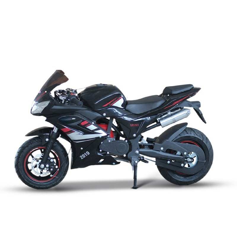 中型迷你越野摩托车机车汽油版10岁14岁加油的儿童燃油摩托车12岁