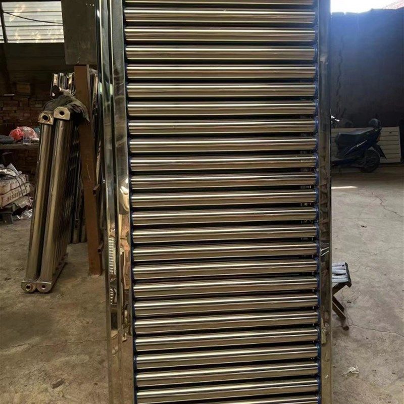暖气片家用纯304不锈钢散热器 集中供暖超长质保永不腐蚀定制包邮