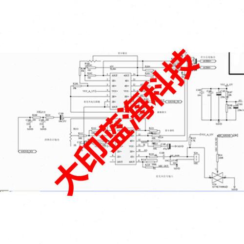 智能楼宇对讲监控 音频对讲回音消除 高清原理图差分声音参考电路