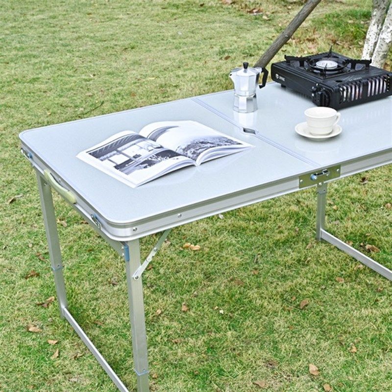 折叠桌子户外便携旅行野餐桌椅套装夜市摆摊家用铝合金折叠桌