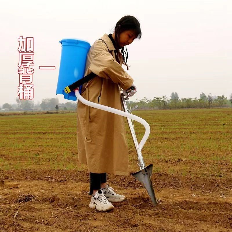 施肥器追肥神器背负式农用玉米下肥铁锹自动撒化肥机器果树施肥机