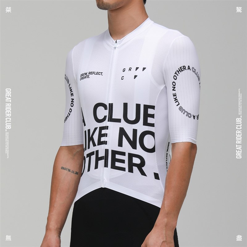 GRC桀骛无尽春夏新款男士标语系列骑行服上衣骑行短裤马甲套装