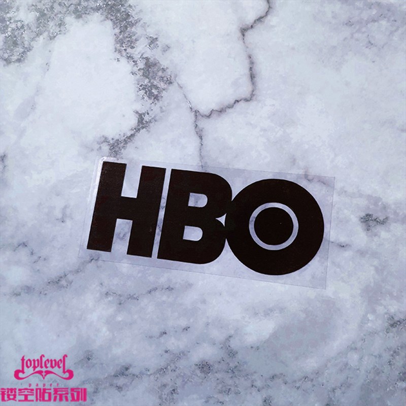 TLP镂空车贴 HBO美剧连续剧电台标志西部世界权力的游戏防水贴纸