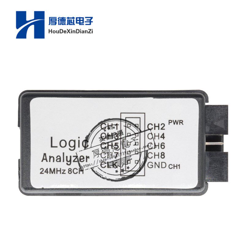 USB逻辑分析仪24M 24MHz 8CH 设备ARM FPGA M100 USB电缆