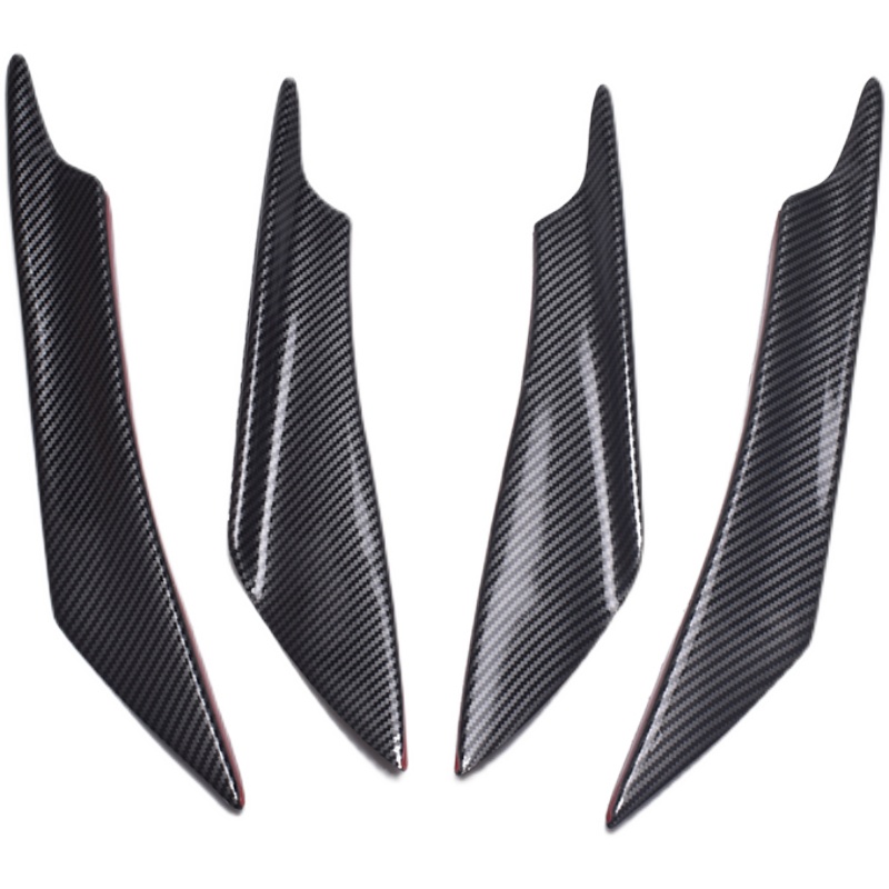 摩托车通用国产雅马哈R3改装定风翼V6碳纤风刀小忍者侧翼扰流配件