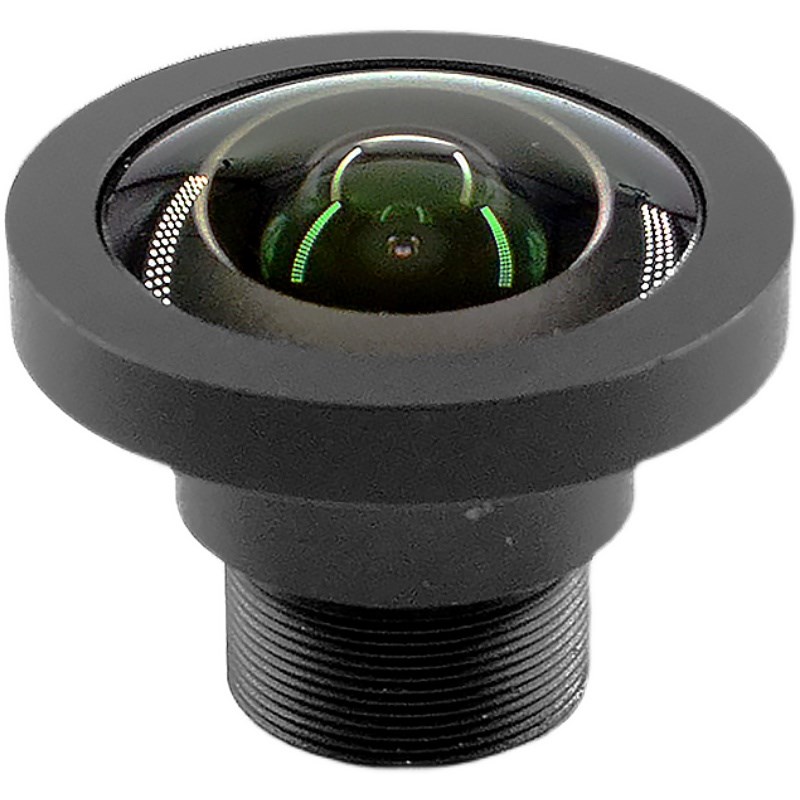 M12接口镜头1.13MM鱼眼广角220度8MP监控摄像工业模组CMOS相机CCD