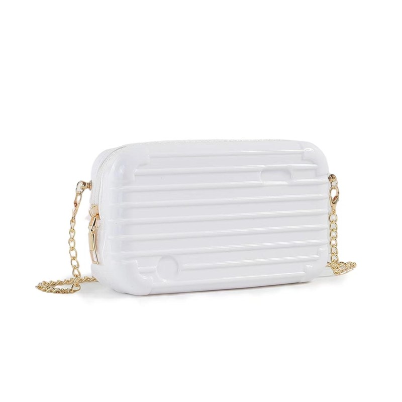 2025新款行李箱小包旅行箱单肩斜挎包盒子包果冻包小方包化妆包女