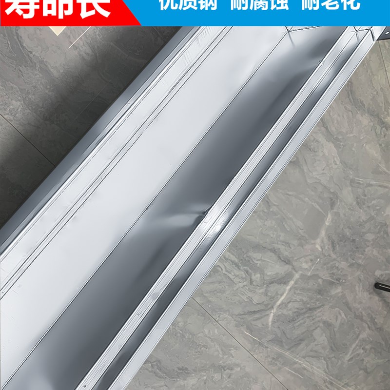 304不锈钢成品排水沟U型槽排水槽饭店厨房地沟格栅明沟下水道盖板