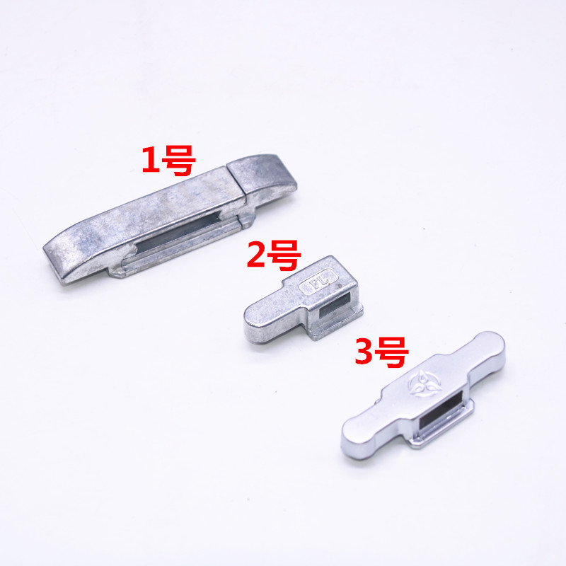 断桥窗双向把手拨叉铝合金门窗执手锁件上下滑动传U动器中间件窗