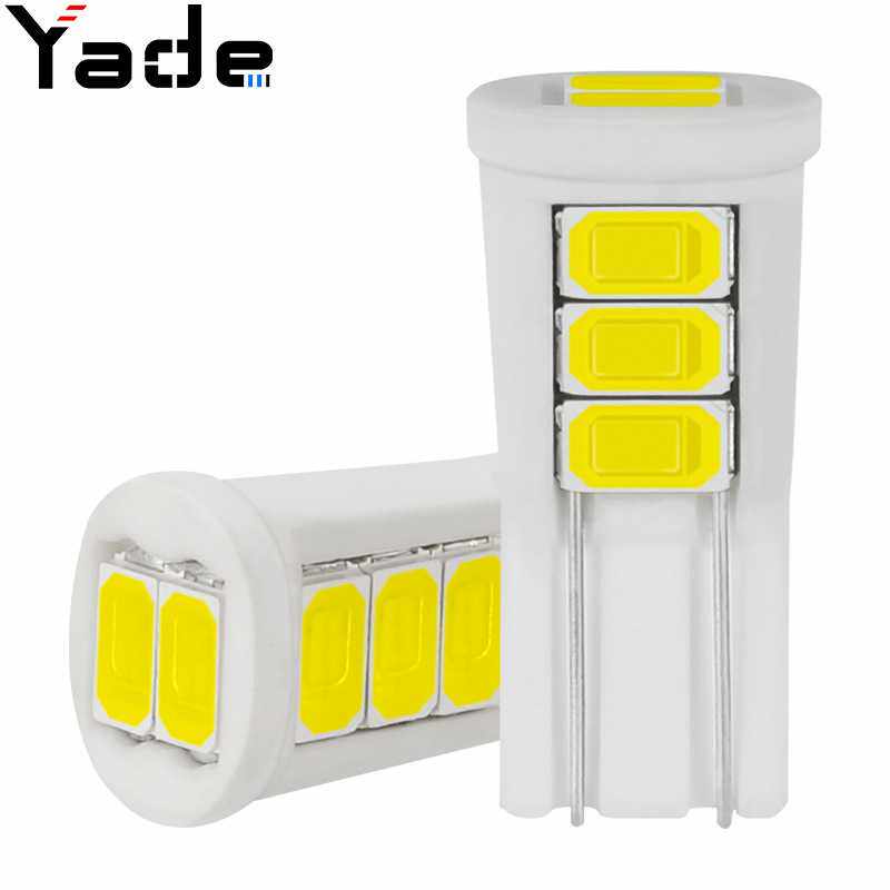 雅德 汽车LED示宽灯T10 5730 8SMD 陶瓷耐高温 高亮牌照灯 阅读灯