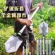 全能鹰多功能工兵铲户外迷你便携多用途折叠铲子野营车载救生工具