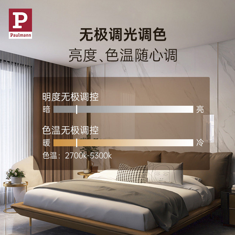 【新品】德国柏曼智能控制面板 家用智能调光遥控器开关