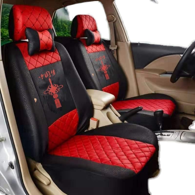 新款保时捷鑫利来恩途T6E9盛昊V6龙启皮卡电动四轮代步车座套