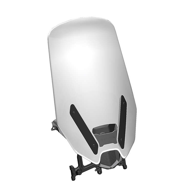 升仕ZT368D踏板摩托车改装带升降功能挡风玻璃风挡电机支架摇臂