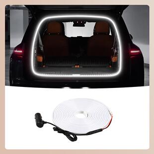 现货汽车后备箱灯带氛围灯照明灯LED尾箱照明灯车载内改装饰配件