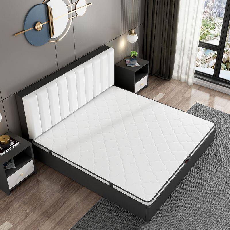 双人床1.8x2米板式床单人床1.5m家用实木床1.2米出租房床双人大床