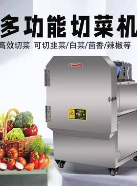 切菜机仿手工切葱花蒜苗韭菜荤香辣椒机器土豆红薯黄瓜切片机