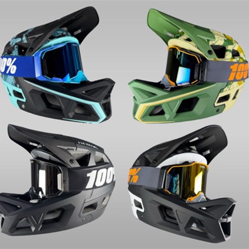 超轻AM山地自行车头盔越野全盔超轻一体成型防摔骑行男女机车速降