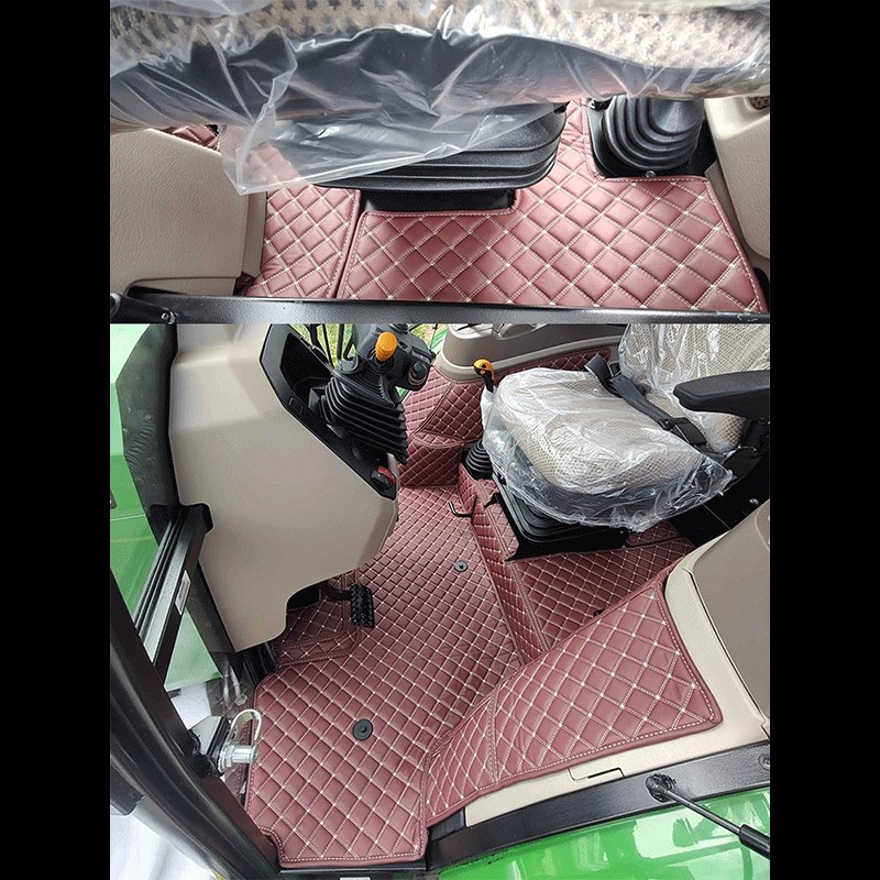 24年国四新款约翰迪尔6E1504-PL/6E1404拖拉机专用全包围农机脚垫