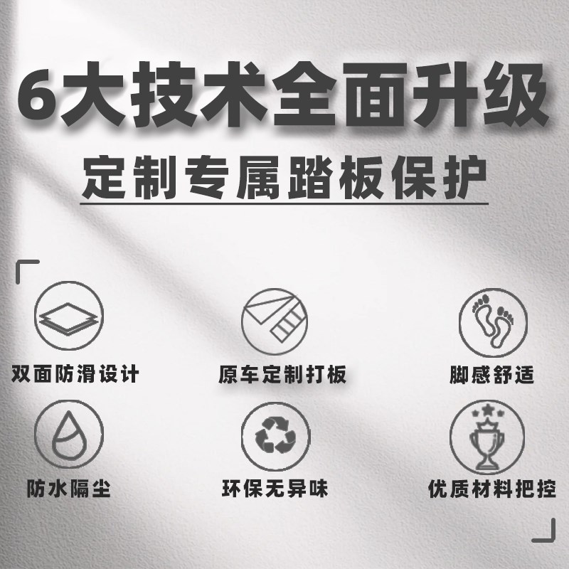 适用本田NPF125脚垫摩托车WH125T-13橡胶防滑脚踏板垫改装配件