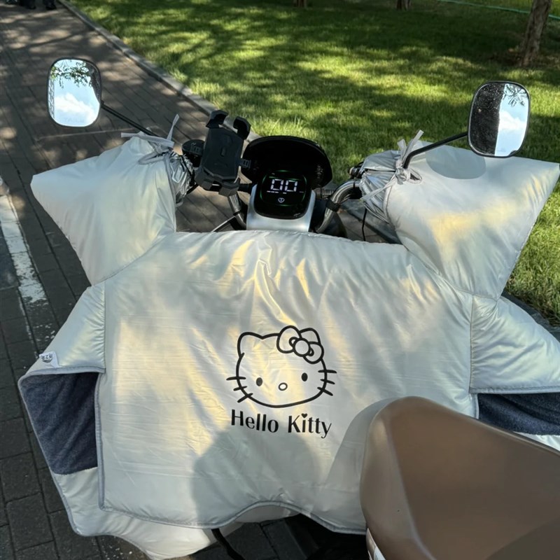 电动车挡风被秋冬季电瓶车防风2025新款防水加绒加厚高颜值摩托车