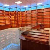 实木红酒柜洋酒展示柜酒吧超市烟酒展示架白酒庄茶叶货架陈列柜子