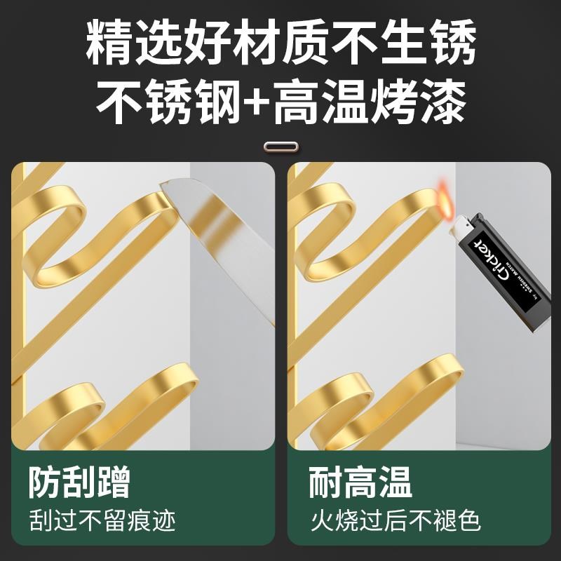锅盖架壁挂式免打孔nq厨房置物架多功能台面纳架菜板架多层砧板架