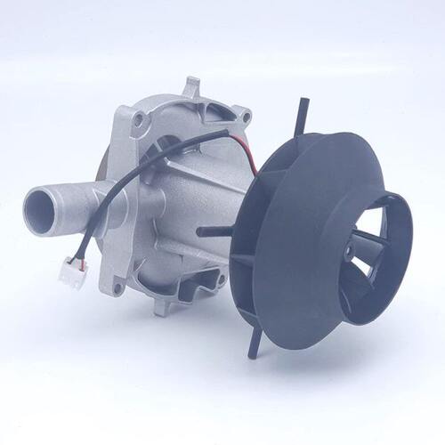 驻车加热器风机总成散热装置电机风扇12V24V柴暖燃烧室铝体风轮