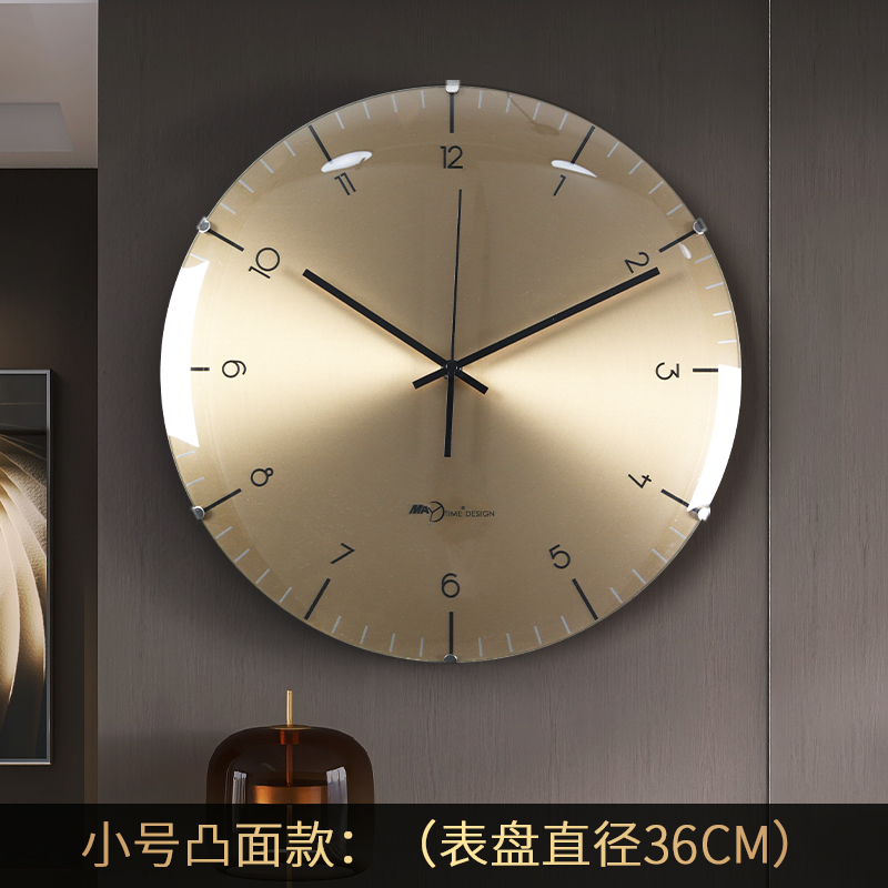 现代简约钟表挂钟客厅表挂墙网红创意20H23新款轻奢家用时钟石英