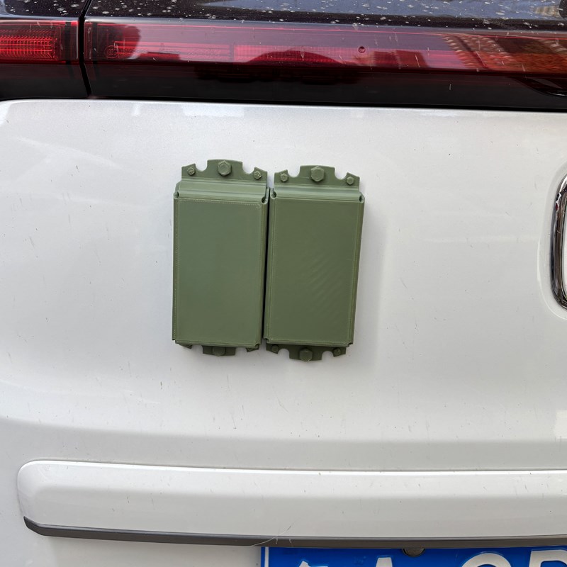 爆款上新坦克300爆反装甲车贴冰箱贴磁吸3D打印军迷军事武器送礼