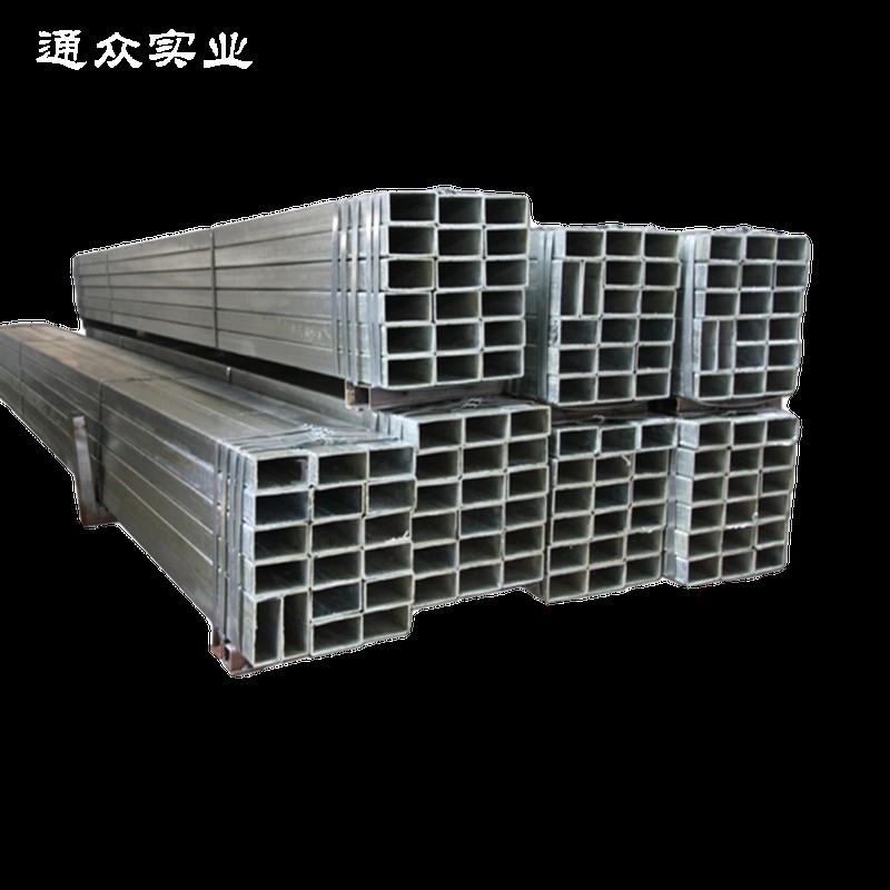40x60钢材方钢管镀锌方管材方钢管镀锌管钢管铁管矩形热镀锌方形