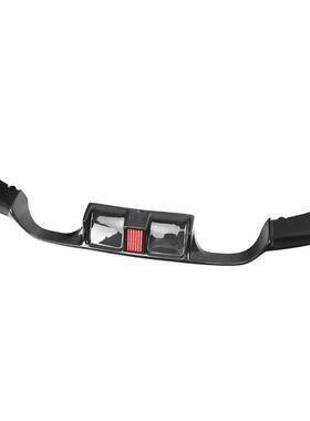 适用宝马F80M3/F82M4改装真碳纤维V款带灯后唇大包围