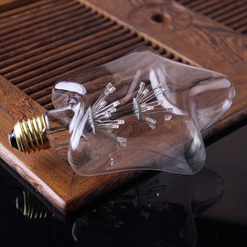 爱迪生LED星星灯E27大螺口婚庆满天星烟花灯创意光源复古装饰灯泡