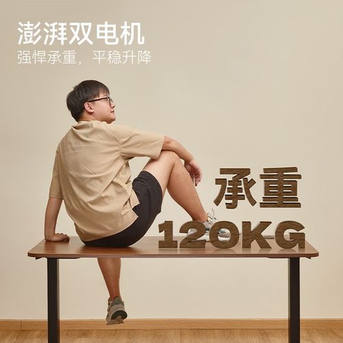 【香菇来了】松能电动升降桌自动工作台家用办公学习桌书桌电脑桌