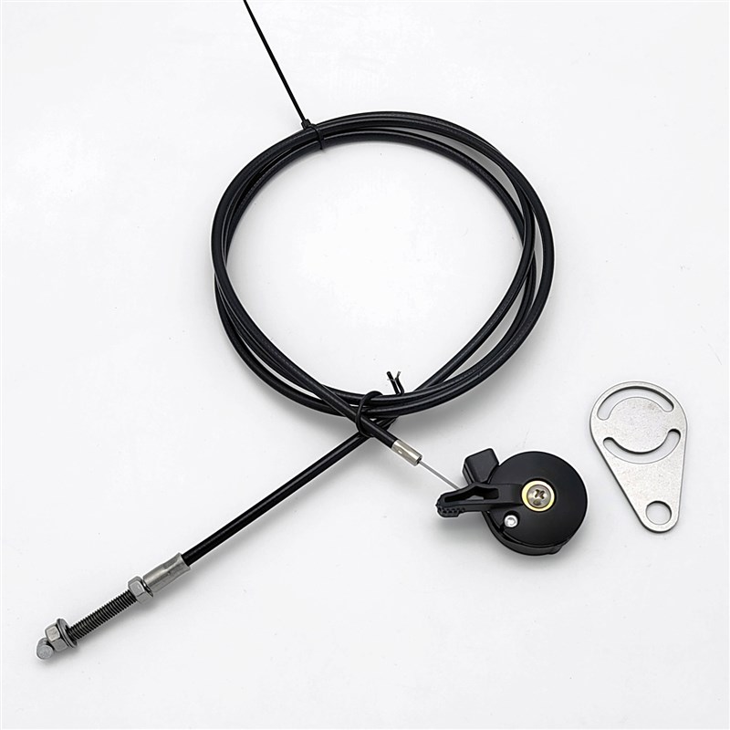 摩托车排气管改装可调拉线机械阀门通用控制器盒静音降噪消声音器