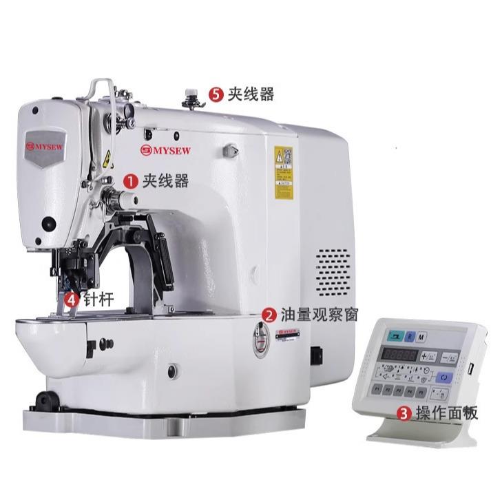 1900工业电子电脑套结机打枣牛仔渔网加固机打结全自动缝纫机