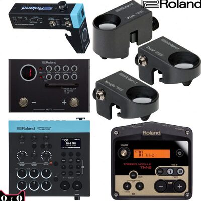 Roland罗兰RT-30K/HR/H/Mics TM-2/1/6PRO电子鼓架子鼓触发器音源