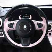 饰 饰贴牛角出风口方向仪表盘汽车装 恶魔角卖萌个性 新能源车创意装